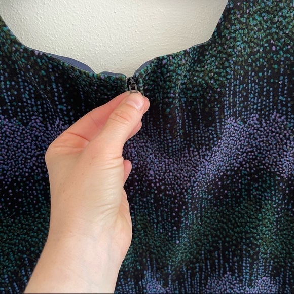 Vintage Velvet Maxi Dress - Picture 7 of 9